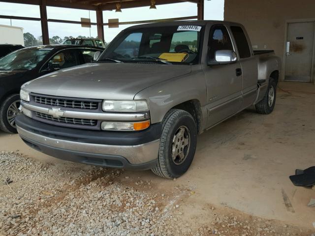 2GCEC19T1X1206507 - 1999 CHEVROLET SILVERADO SILVER photo 2