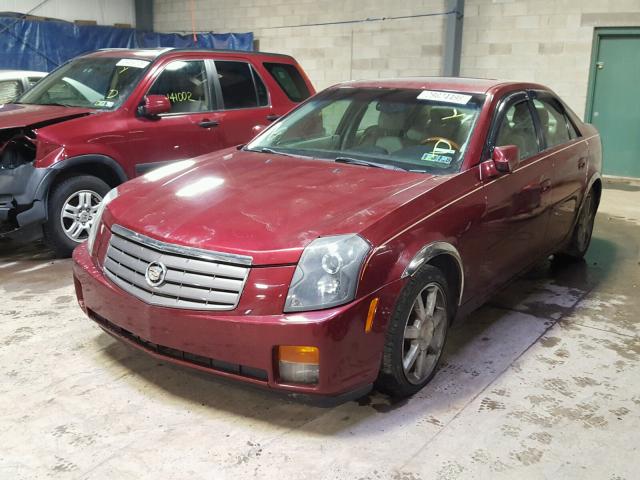 1G6DM57N930142469 - 2003 CADILLAC CTS RED photo 2