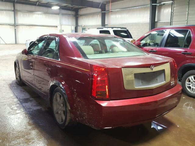 1G6DM57N930142469 - 2003 CADILLAC CTS RED photo 3