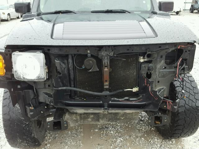 5GTEN13EX88170120 - 2008 HUMMER H3 BLACK photo 9