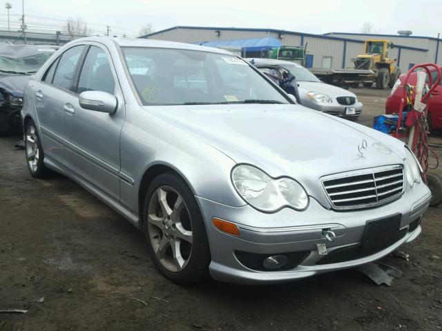 WDBRF52H27F919235 - 2007 MERCEDES-BENZ C 230 SILVER photo 1