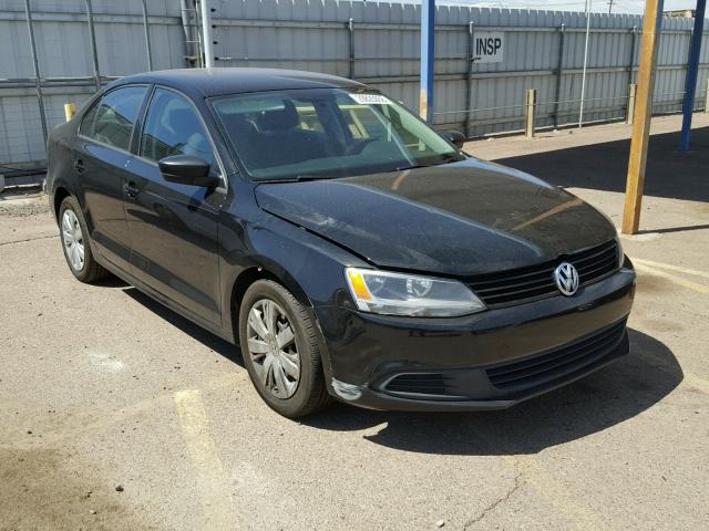 3VW2K7AJ3BM118303 - 2011 VOLKSWAGEN JETTA BASE 黑色 照片 1