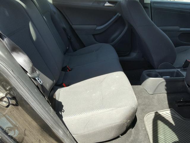 3VW2K7AJ3BM118303 - 2011 VOLKSWAGEN JETTA BASE 黑色 照片 6