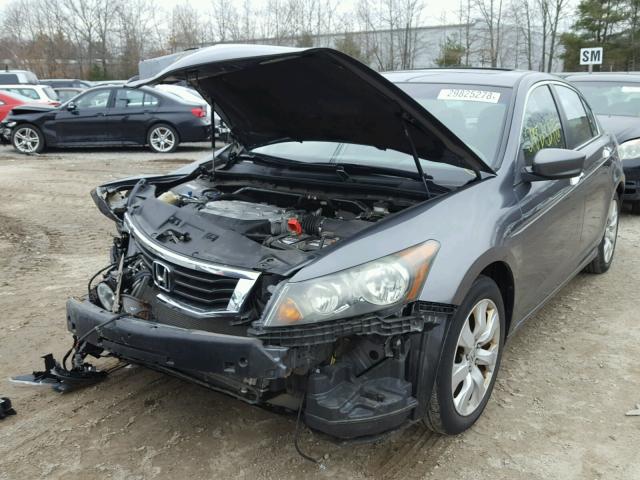 1HGCP36718A043302 - 2008 HONDA ACCORD EX GRAY photo 2