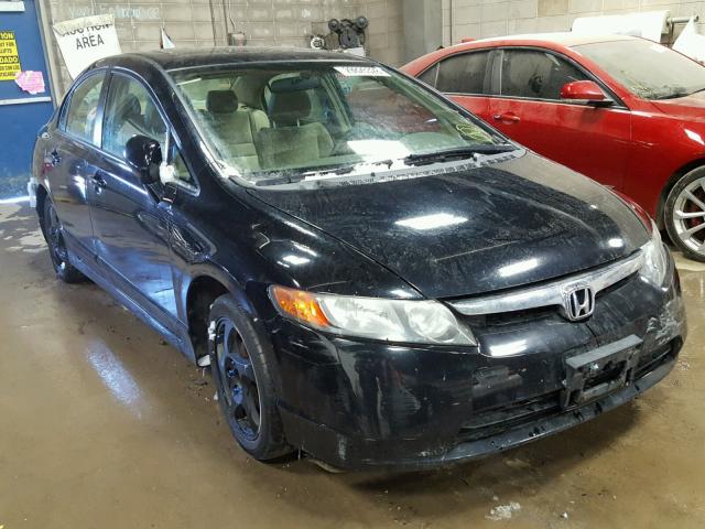 1HGFA16866L114698 - 2006 HONDA CIVIC EX 黑色 照片 1