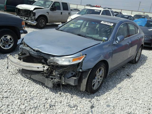 19UUA8F52AA021980 - 2010 ACURA TL BLUE photo 2