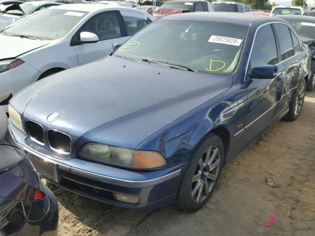 WBADM6341XGU02924 - 1999 BMW 528 I AUTO BLUE photo 2