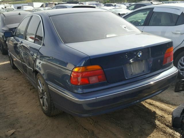 WBADM6341XGU02924 - 1999 BMW 528 I AUTO BLUE photo 3