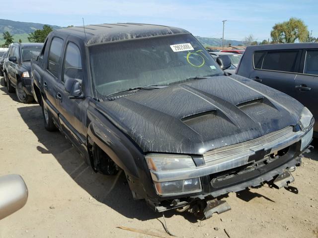 3GNEC12T74G106058 - 2004 CHEVROLET AVALANCHE BLACK photo 1