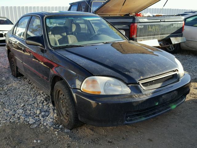 1HGEJ8643TL026513 - 1996 HONDA CIVIC EX 黑色 照片 1
