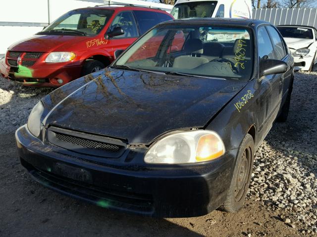 1HGEJ8643TL026513 - 1996 HONDA CIVIC EX 黑色 照片 2