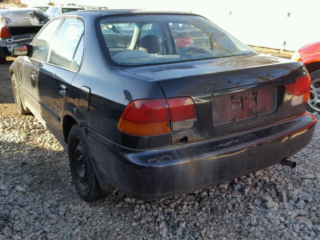 1HGEJ8643TL026513 - 1996 HONDA CIVIC EX 黑色 照片 3