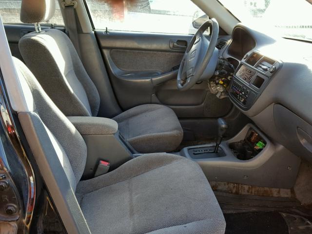 1HGEJ8643TL026513 - 1996 HONDA CIVIC EX 黑色 照片 5