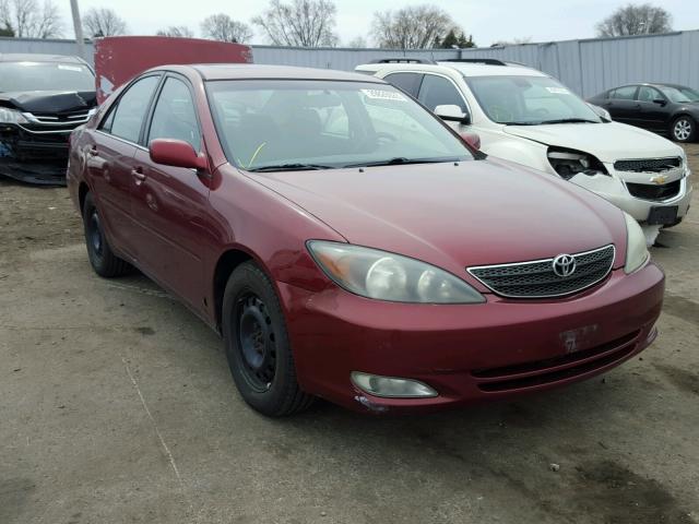 4T1BE32KX4U353849 - 2004 TOYOTA CAMRY LE BURGUNDY photo 1