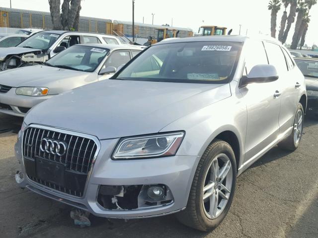 WA1LFAFP0FA008246 - 2015 AUDI Q5 PREMIUM SILVER photo 2