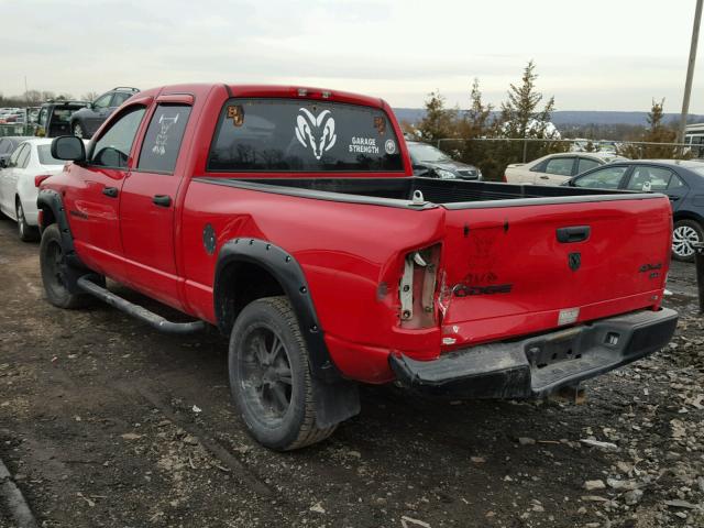 1D7HU18D94S531072 - 2004 DODGE RAM 1500 S RED photo 3