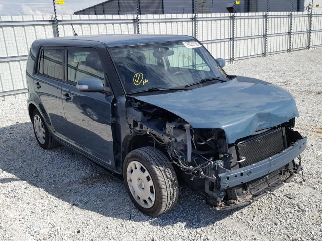 JTLKE50E591086341 - 2009 TOYOTA SCION XB TEAL photo 1