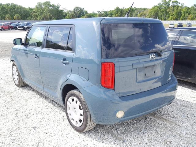 JTLKE50E591086341 - 2009 TOYOTA SCION XB TEAL photo 3