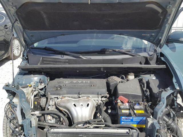 JTLKE50E591086341 - 2009 TOYOTA SCION XB TEAL photo 7