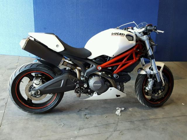 ZDM1RADN7CB058013 - 2012 DUCATI MONSTER 69 WHITE photo 9