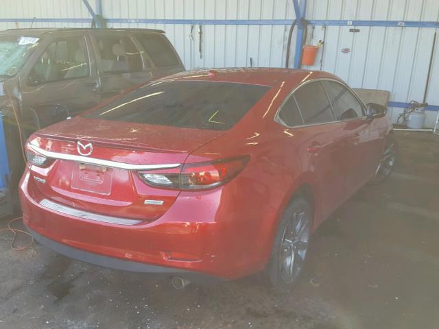 JM1GJ1W59G1434510 - 2016 MAZDA 6 GRAND TO RED photo 4