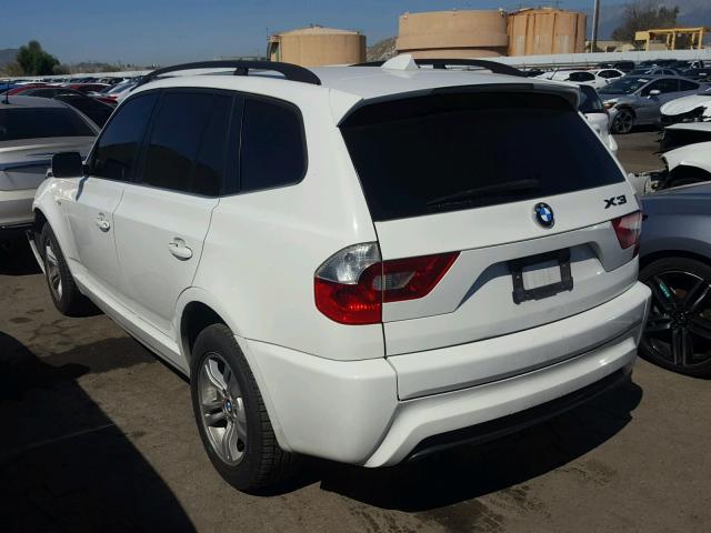 WBXPA934X6WG77079 - 2006 BMW X3 3.0I WHITE photo 4