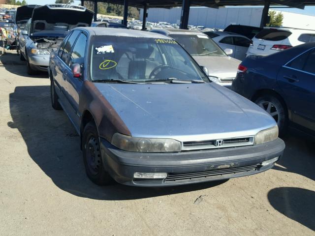 JHMCB7650LC015618 - 1990 HONDA ACCORD LX BLUE photo 1