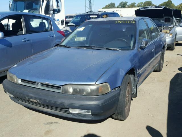 JHMCB7650LC015618 - 1990 HONDA ACCORD LX BLUE photo 2