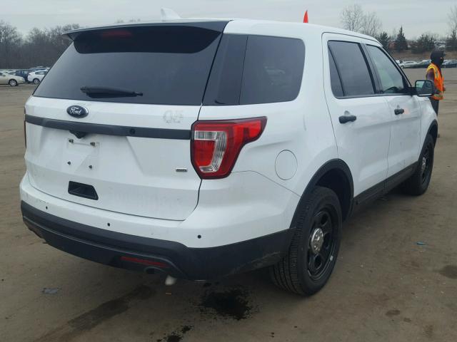 1FM5K8AR4GGA71873 - 2016 FORD EXPLORER P WHITE photo 4