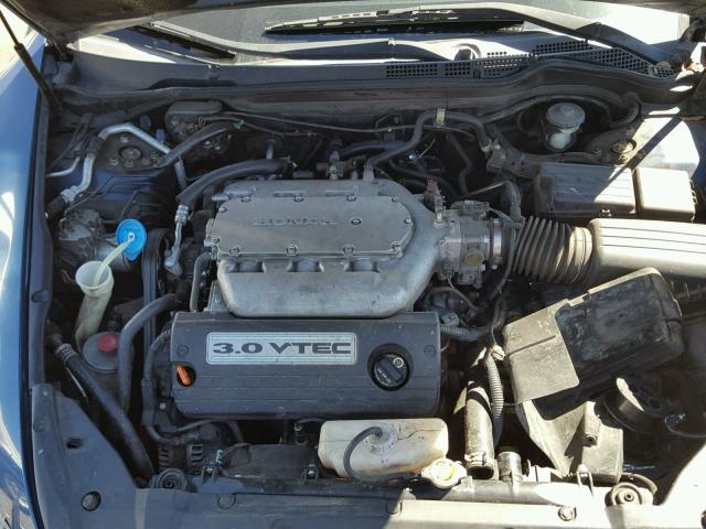 1HGCM66866A041917 - 2006 HONDA ACCORD EX BLUE photo 7