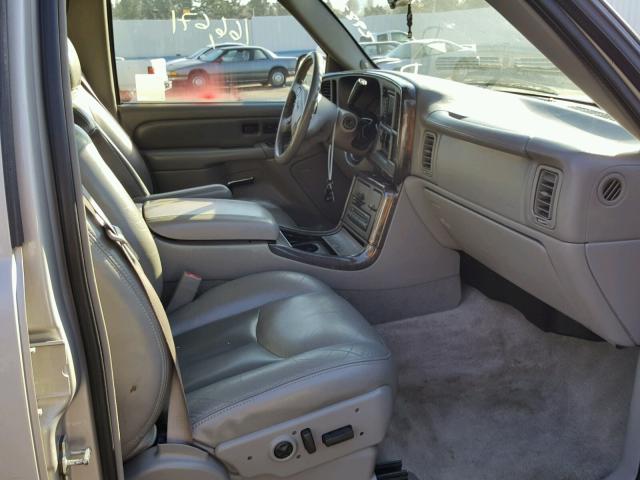 1GKEK63U16J119815 - 2006 GMC YUKON DENA SILVER photo 5