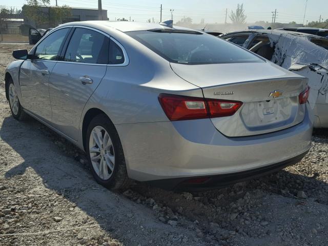 1G1ZD5ST5JF121954 - 2018 CHEVROLET MALIBU LT SILVER photo 3