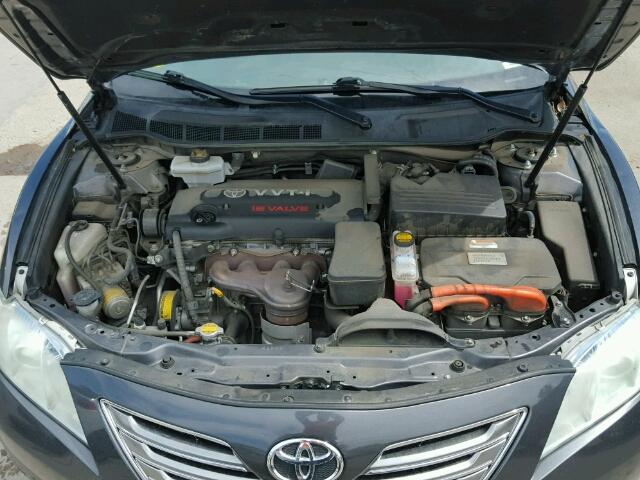 4T1BB46K29U091471 - 2009 TOYOTA CAMRY HYBR GRAY photo 7