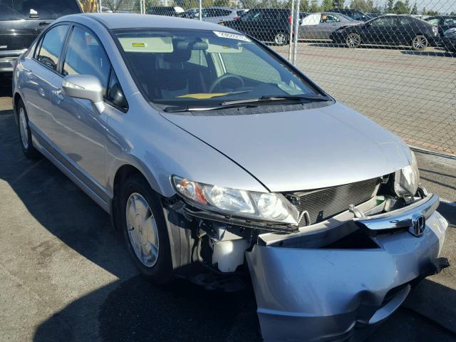 JHMFA36228S021710 - 2008 HONDA CIVIC HYBR GRAY photo 1