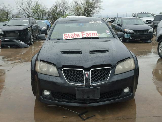 6G2ER57719L165148 - 2009 PONTIAC G8 BLACK photo 9