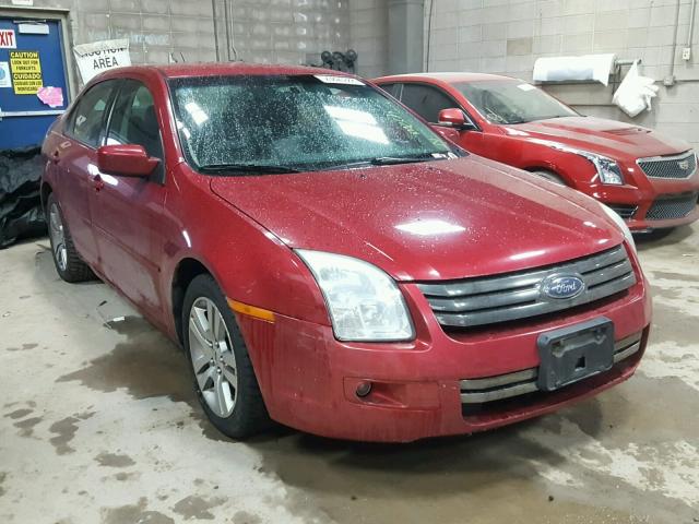 3FAHP07Z87R276719 - 2007 FORD FUSION SE RED photo 1