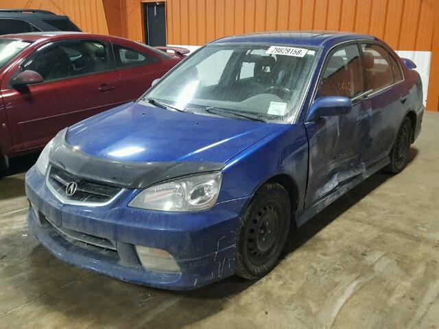 2HHES358X4H001879 - 2004 ACURA 1.7EL PREM BLUE photo 2