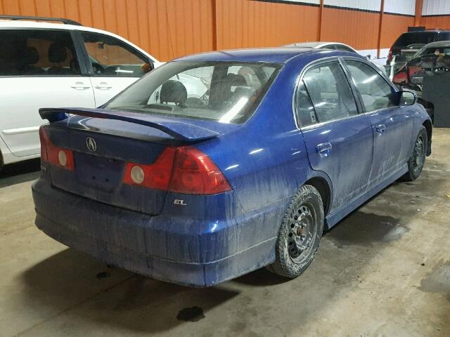 2HHES358X4H001879 - 2004 ACURA 1.7EL PREM BLUE photo 4