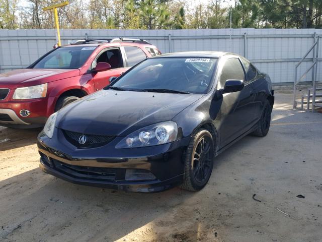 JH4DC53856S018173 - 2006 ACURA RSX BLACK photo 2