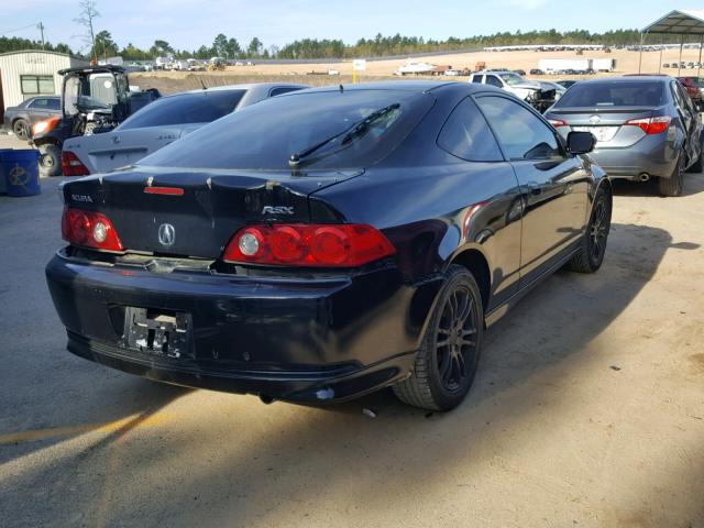 JH4DC53856S018173 - 2006 ACURA RSX BLACK photo 4