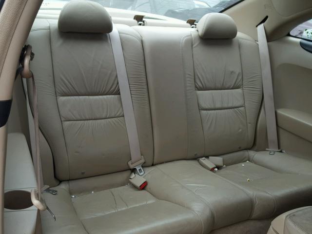 1HGCM72624A008551 - 2004 HONDA ACCORD EX WHITE photo 6