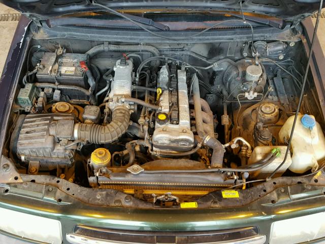 2CNBE13C516904162 - 2001 CHEVROLET TRACKER BLUE photo 7