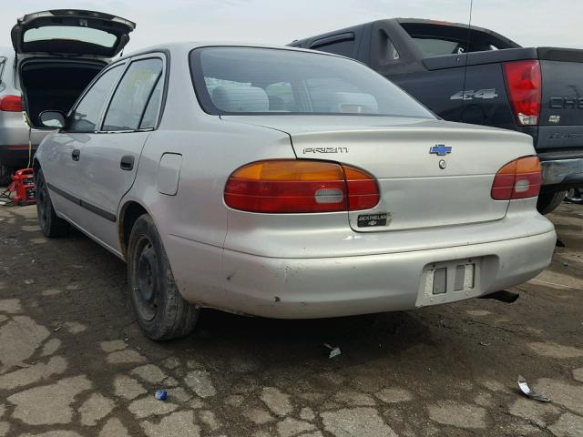 1Y1SK52801Z400927 - 2001 CHEVROLET GEO PRIZM 银色 照片 3