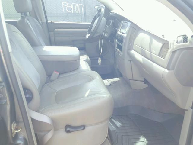 3D7KA28C54G262832 - 2004 DODGE RAM 2500 S GRAY photo 5