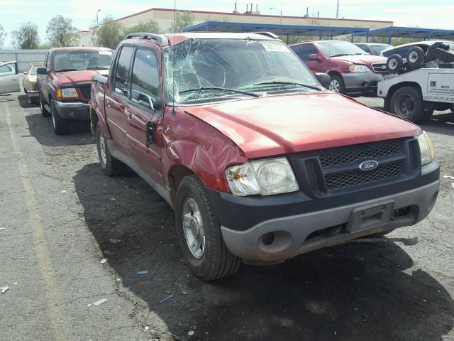 1FMZU77E61UC33697 - 2001 FORD EXPLORER S RED photo 1