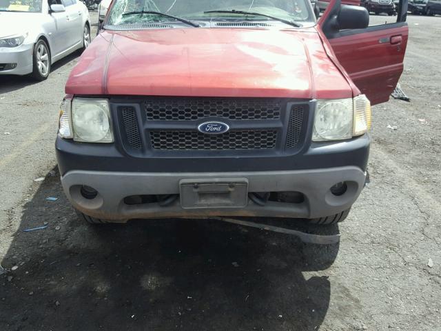 1FMZU77E61UC33697 - 2001 FORD EXPLORER S RED photo 7