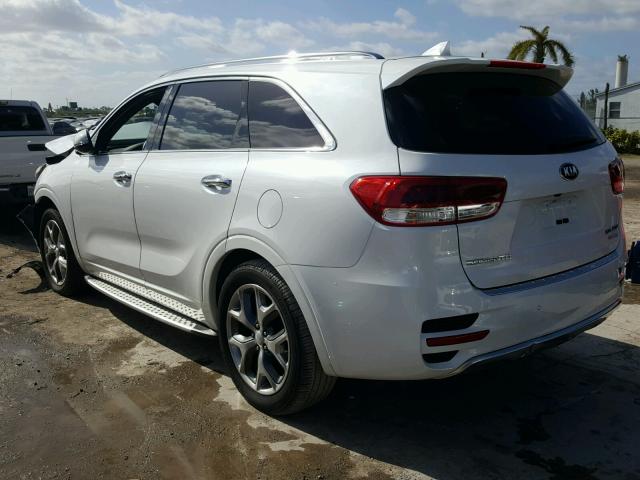 5XYPK4A16GG021351 - 2016 KIA SORENTO SX WHITE photo 3