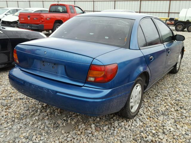 1G8ZF52842Z226640 - 2002 SATURN SL BLUE photo 4