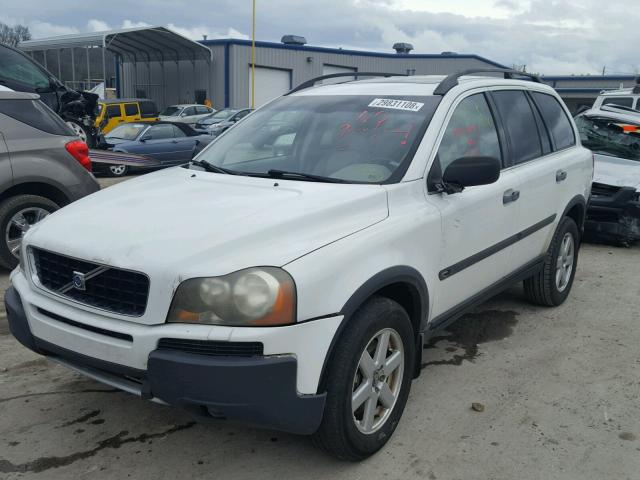 YV1CY592051195715 - 2005 VOLVO XC90 WHITE photo 2