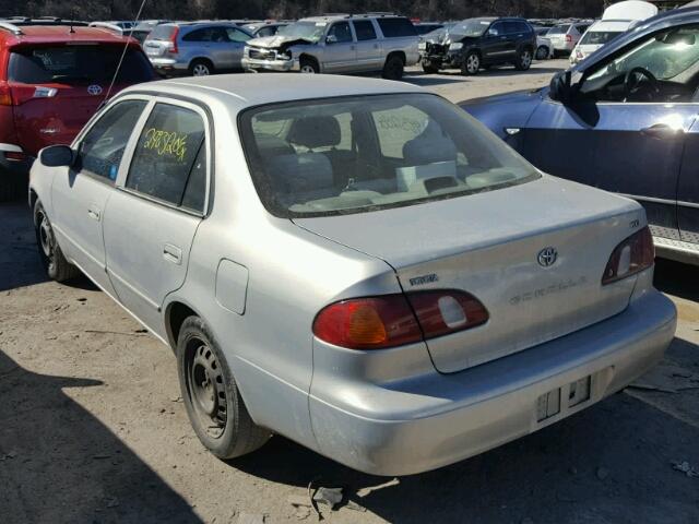 2T1BR12E9XC220539 - 1999 TOYOTA COROLLA VE GRAY photo 3